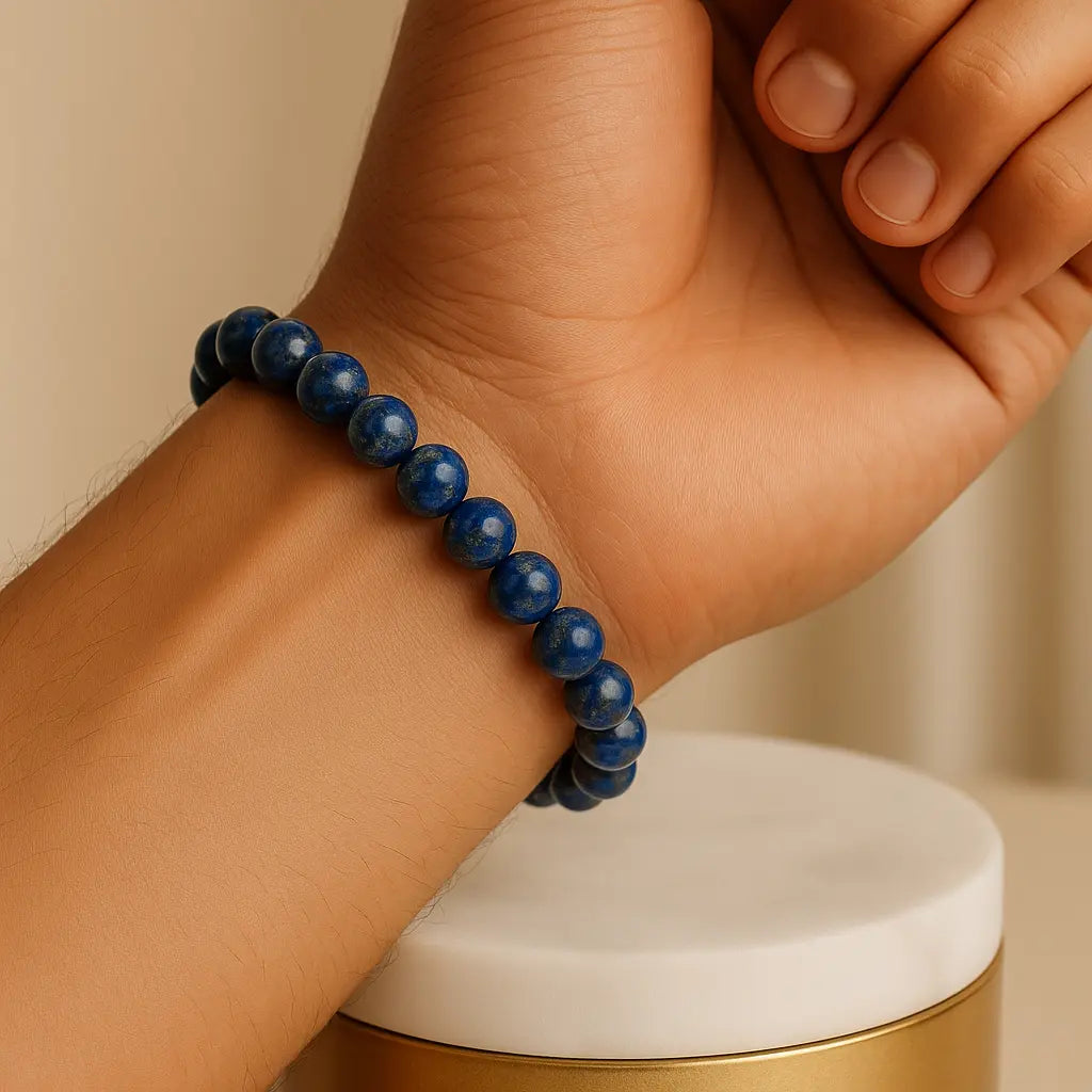 genuine lapis lazuli bracelet