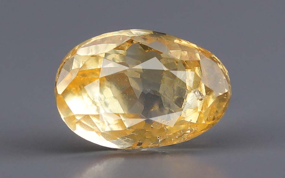 Yellow Sapphire (Pukhraj) - 3.35 Carat