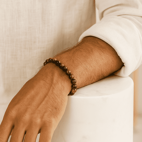 Men Tiger Eye Healing Crystal Bracelet