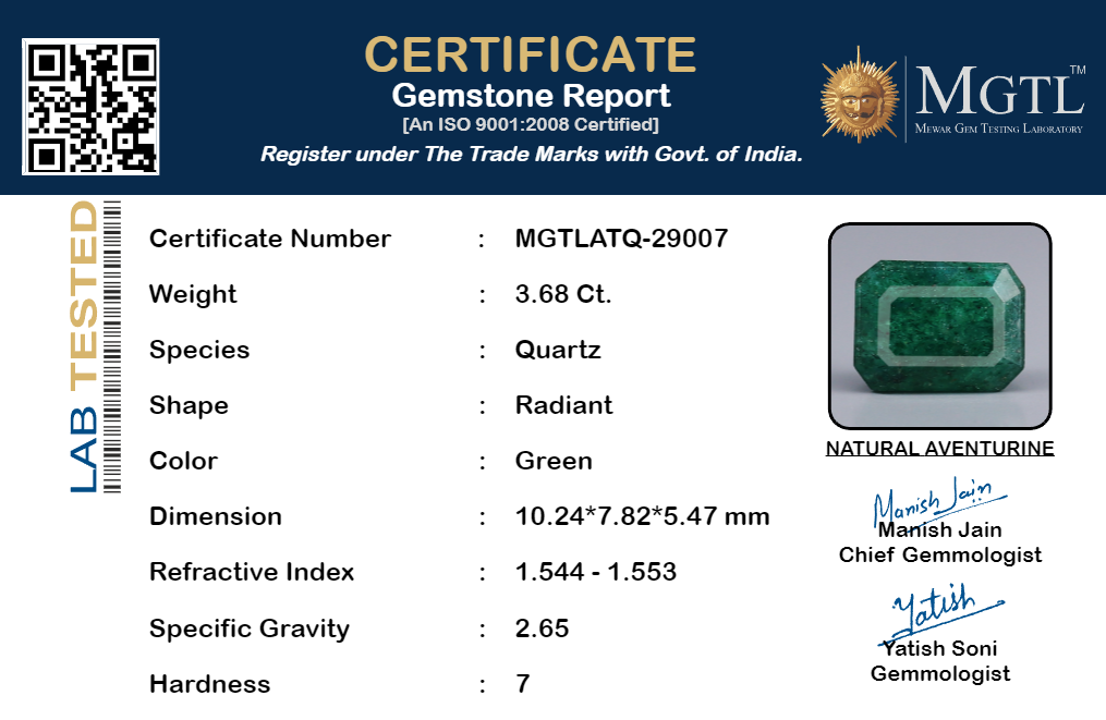 Aventurine - 3.68 Carats