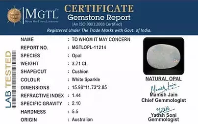 Opal - 3.71 Carats
