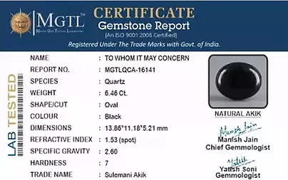 Hakik (Agate) - 6.46 Carats