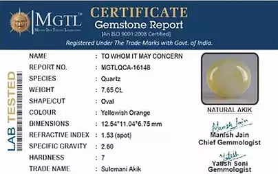 Hakik (Agate) - 7.65 Carats