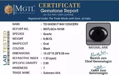 Hakik (Agate) - 6.66 Carats