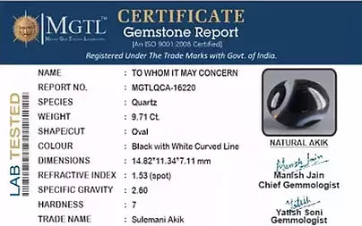 Hakik (Agate) - 9.71 Carats