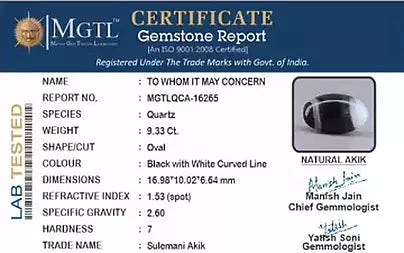 Hakik (Agate) - 9.33 Carats