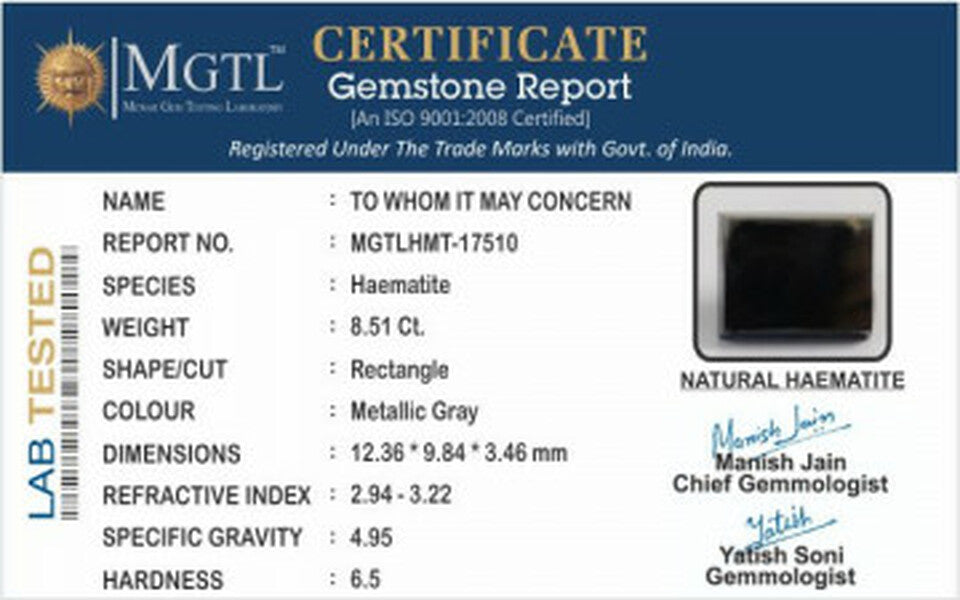 Hematite - 8.51 Carats