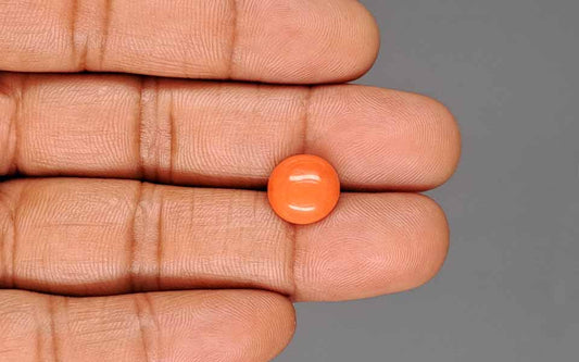 Red Coral (Moonga) Gemstone - 3.58 Carats