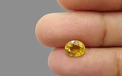 Yellow Sapphire - 1.94 Carats (Pukhraj - 2.11 Ratti)