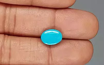 Turquoise - 2.82 Carats ( Firoza - 3.07 Ratti )