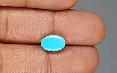 Turquoise - 2.11 Carats ( Firoza - 2.30 Ratti )