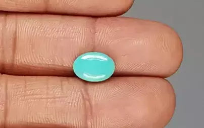 Turquoise - 2.23 Carats ( Firoza - 2.43 Ratti )