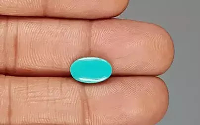 Turquoise - 2.06 Carats ( Firoza - 2.25 Ratti )