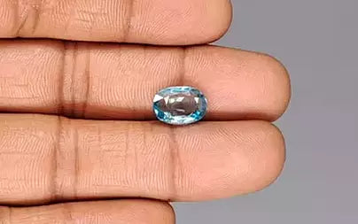 Blue Zircon - 5.23 Carats