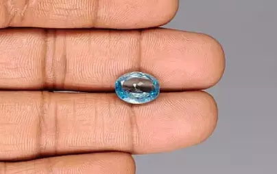Blue Zircon - 5.99 Carats