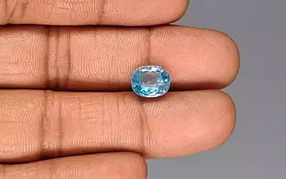 Blue Zircon - 5.16 Carats