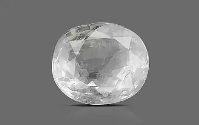 White Sapphire - 4.08 Carats (Safed Pukhraj - 4.45 Ratti)