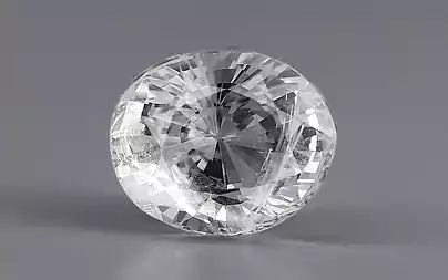 White Sapphire - 4.07 Carats (Safed Pukhraj - 4.44 Ratti)