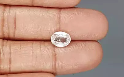 White Zircon (Jarkan) - 3.78 Carats
