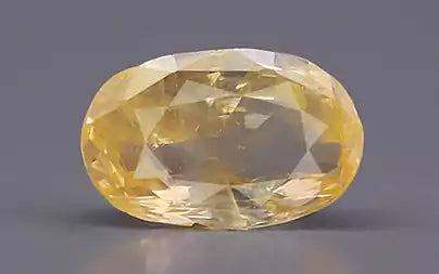 Yellow Sapphire - 3.09 Carats (Pukhraj - 3.37 Ratti)