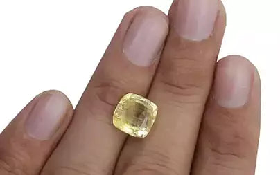 Yellow Sapphire - 6.25 Carats (Pukhraj - 6.81 Ratti)