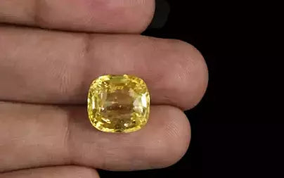 Yellow Sapphire - 9.57 Carats (Pukhraj - 10.43 Ratti)