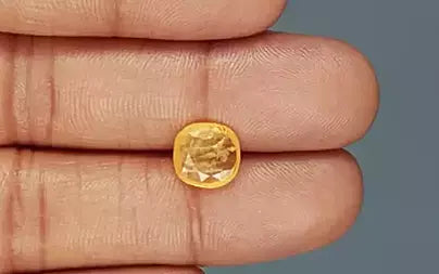 Yellow Sapphire - 3.09 Carats (Pukhraj - 3.37 Ratti)