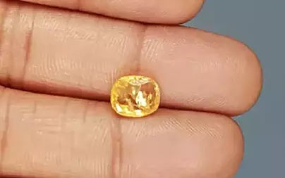 Yellow Sapphire - 3.09 Carats (Pukhraj - 3.37 Ratti)