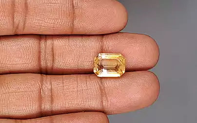 Yellow Sapphire - 8.13 Carats (Pukhraj - 8.86 Ratti)