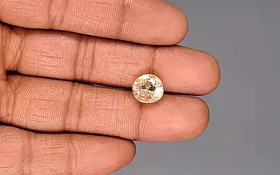 Yellow Sapphire - 6.31 Carats (Pukhraj - 6.88 Ratti)