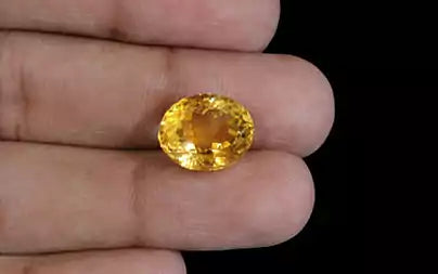 Citrine - 7.33 Carats (Sunela - 7.99 Ratti)