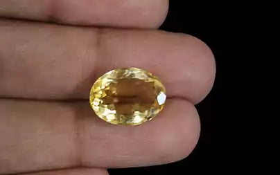 Citrine - 7.01 Carats (Sunela - 7.64 Ratti)