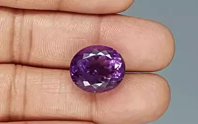 Amethyst - 14.80 Carats (Jamunia - 16.13 Ratti)