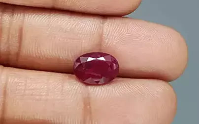 Ruby - 3.68 Carats (Manik - 4.01 Ratti)