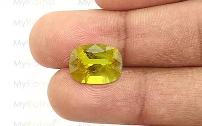 Yellow Sapphire - 6.20 Carats (Pukhraj - 6.76 Ratti)