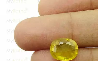Yellow Sapphire - 6.71 Carats (Pukhraj - 7.31 Ratti)