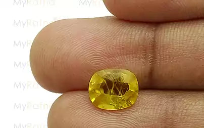 Yellow Sapphire - 3.68 Carats (Pukhraj - 4.01 Ratti)