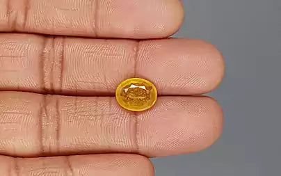 Yellow Sapphire - 4.25 Carats (Pukhraj - 4.63 Ratti)