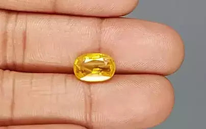 Yellow Sapphire - 4.39 Carats (Pukhraj - 4.79 Ratti)