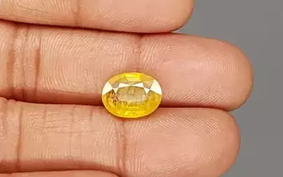 Yellow Sapphire - 4.64 Carats (Pukhraj - 5.06 Ratti)
