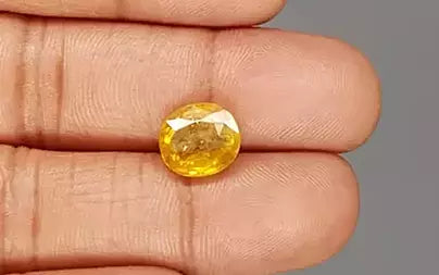 Yellow Sapphire - 5.06 Carats (Pukhraj - 5.52 Ratti)