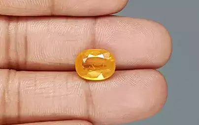 Yellow Sapphire - 5.85 Carats (Pukhraj - 6.38 Ratti)