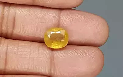 Yellow Sapphire - 5.94 Carats (Pukhraj - 6.47 Ratti)