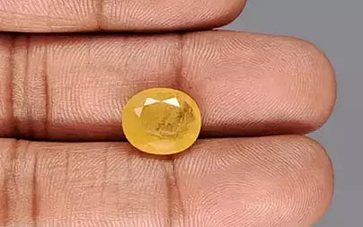 Yellow Sapphire - 5.79 Carats (Pukhraj - 6.31 Ratti)