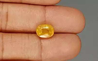 Yellow Sapphire - 4.32 Carats (Pukhraj - 4.71 Ratti)