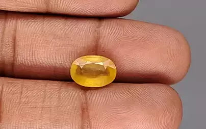 Yellow Sapphire - 4.36 Carats (Pukhraj - 4.75 Ratti)