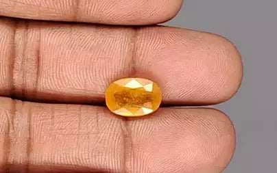 Yellow Sapphire - 5.38 Carats (Pukhraj - 5.86 Ratti)