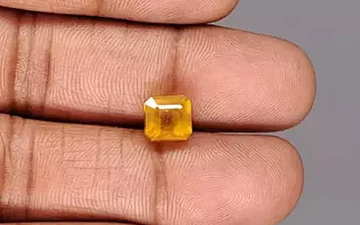 Yellow Sapphire - 4.34 Carats (Pukhraj - 4.73 Ratti)