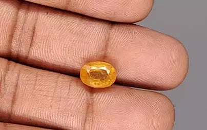 Yellow Sapphire - 4.16 Carats (Pukhraj - 4.53 Ratti)