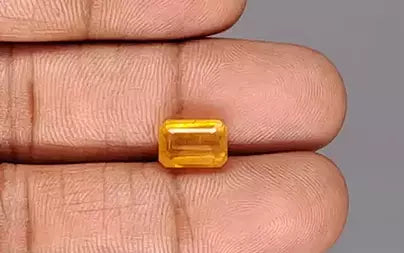 Yellow Sapphire - 4.09 Carats (Pukhraj - 4.46 Ratti)